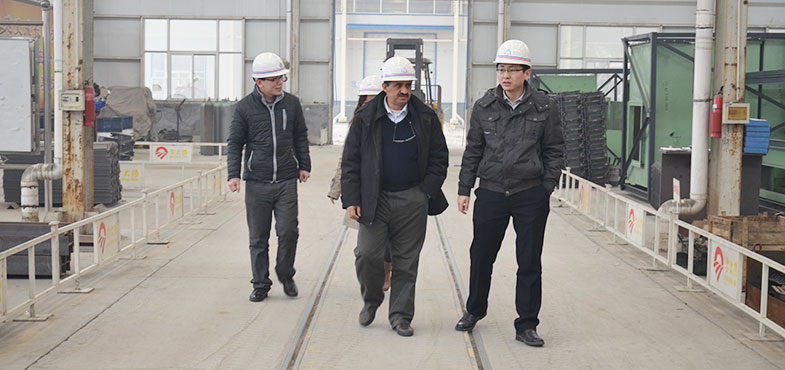 Turkish Customer came to Discuss the Conveyor Project