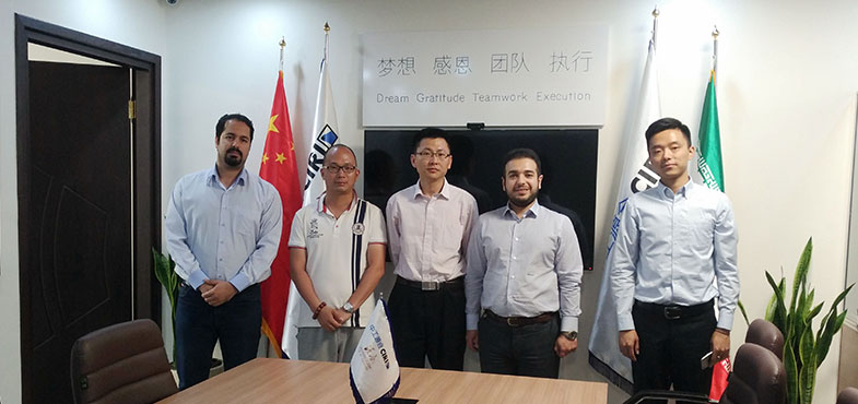 The Top Official of WORTH Group Visit Iran